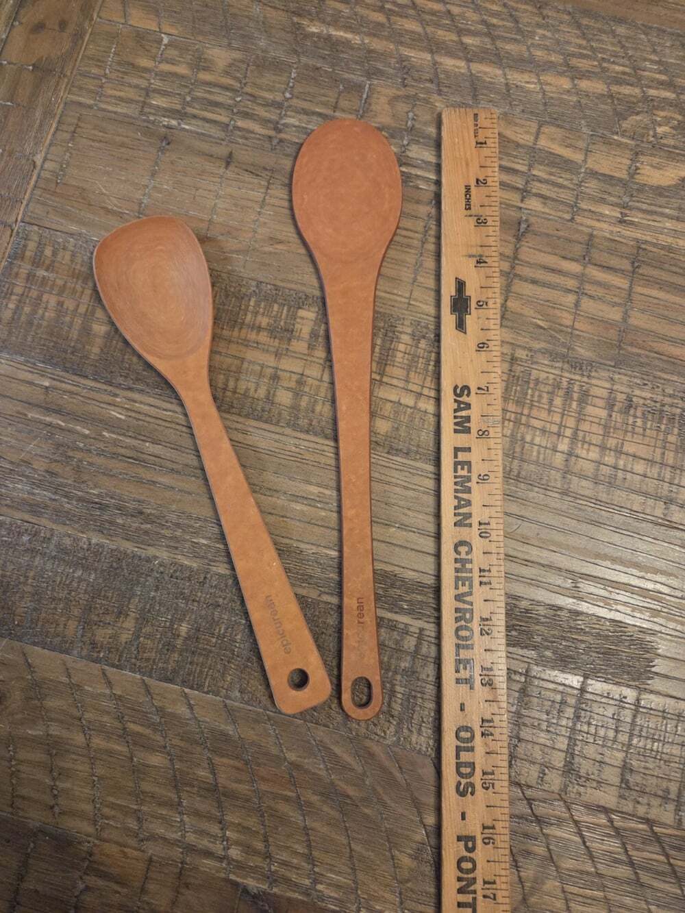 2 Epicurean Natural Wood Spoons